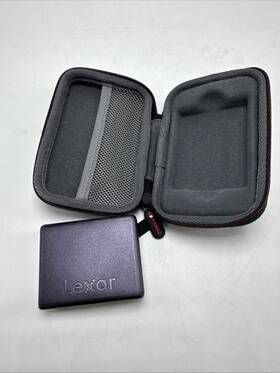 Lrwssd512u Lexar 512gb Portable Ssd Model With Black Zip Case Preowned