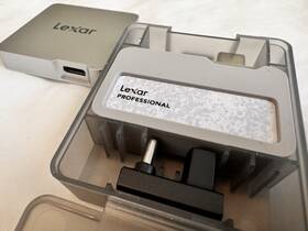 Lsl400x002t-rnbnu Lexar 1 Tb Professional Go Portable Ssd Usb-c Hub For Iphone Or Android