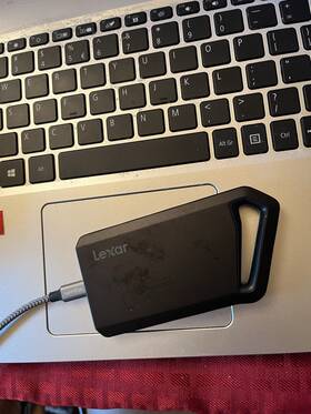 Lsl600x001t-hnnng Lexar 1 Tb Portable Solid State Drive - External Graphite Data Shield Software