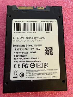Ph6-ce240-l1 Lite-on 240gb Sata 2.5 Internal Solid State Drive Ssd