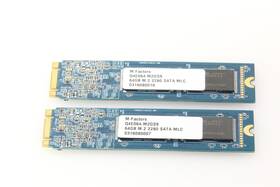 Q4e064-m2gs9 M-factors Lot Of 2 64gb Ssd Solid State Drive. Sku224888