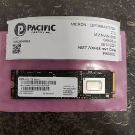 Eefdkba2t0tdv Micron 2tb 2300 Pcie M.2 Nvme Solid State Drive Ssd