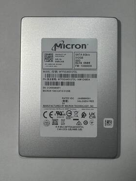 Mtddak512tdl Micron 512gb Internal Ssd 2.5 Inch Form Sata Iii 6 Gb/s