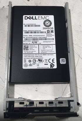 Mtfddak3t8tdt-1aw1zabda Micron Dell 3.84tb Ssd 2.5 Inch Sata 6gb/s