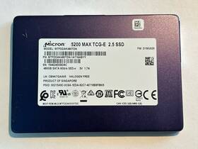 Mtfddak480tdn-1at16abyy Micron 5200 Max 480gb 2.5 Inch 6gb/s Sed Sata Mixed Use Ssd