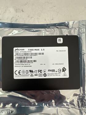 Mtfdhbe1t6tdg-1aw1zabyy Micron Mtfdhbe1t6dg New 7300 Max 1.6tb U.2 3.0 9.0pbw/3dwpd Ssd