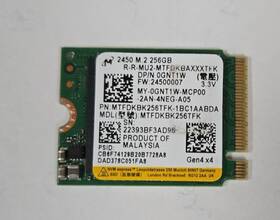 Mtfdkbk256tfk-1bc1aabda Micron Mtfdkbk256tfk-1bc1aabha 2230 256gb M.2 Nvme Ssd Grade A Warranty