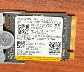 Mtfdkbk512qfm-1bd1aabda Micron 512gb Nvme