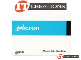 Mtfdkcc7t6tgp-1bk1dabyyr-ret Micron 7.68tb Pcie Nvme U.2/u.3 2.5in 7500 Pro Ssd