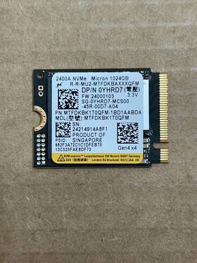 Mtfdkbk1t0qfm-1bd1aabda Micron Yhrd7 1tb 2400a Nvme 1024gb Oyhrd7