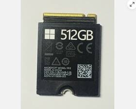M1119069-003 Microsoft Surface Laptop Pro X Model 1912 Ssd 512gb Nvme M.2 2230 Pcie 3 X4