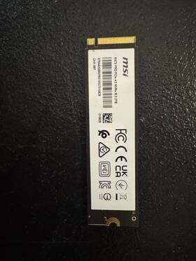 89101 Msi Solid State Drive Disk Ssd 2tb Spatium M470 Pro Pcie 4.0 Nvme M.2 2280