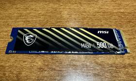 M450-500gb Msi - M450 500gb Pcie M.2 Ssd