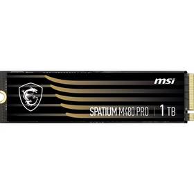 S78-440l1g0-p83 Msi Spatium M480 Pro 1tb Pcie 4.0 Nvme M.2 2280 Ssd 7400 Mb/s Read 6000