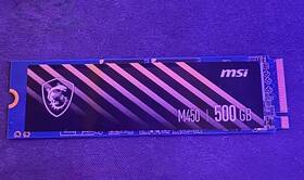 Sm450n500 Msi Spatium M450 M.2 2280 500gb Pci-express 4.0 X4 Nvme 1.4 3d Nand Internal Ss
