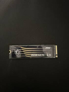 Sm480pn4tb Msi Ssd Spatium M480 Pro Pcie 4.0 Nvme M.2 4tb Internal Solid State Drive