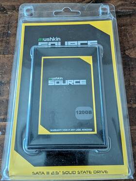 Mushkin Enhanced 846651027559 Source Mknssdsr 120gb 2.5 Inch Sata Iii Internal Ssd