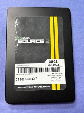 Mknssds2256gb-lt Mushkin Enhanced Source 2 256gb Solid State Ssd Hard Drive