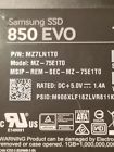 Mz-75e1t0 Mz7ln1t0 Samsung 850 Evo 2.5