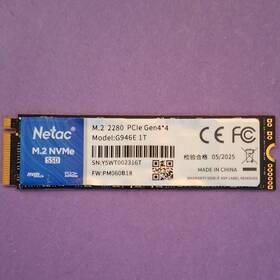 G946e-1t Netac G946e 1t M.2 2280 1tb Pcie Gen4 Nvme Internal Ssd Black