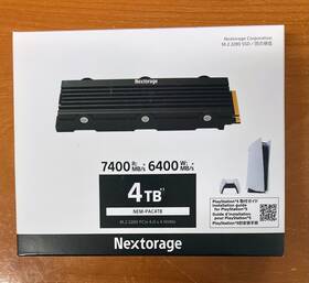 Nem-pac4tb Nextorage 4tb Playstation 5 Ssd M.2 Nvme 7400mb/s Internal