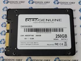 Dw250gb25 Oemgenuine 250gb 2.5 Inch Sata Ssd Grade B Sku 21083