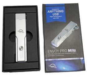 Owc 810586039963 Envoy Pro Mini Usb Drive 1tb Portable Ssd With Usb-c And Usb-a Preowned