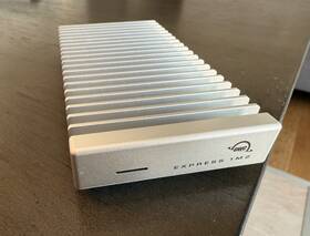 Owcus4exp1mt01 Owc / Other World Computing Express 1m2 4tb Usb4 Portable Nvme M.2 External Ssd Silver