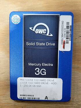 Owcs3d7e3g250 Owc Mercury Electra 3g Ssd Solid State Drive 250gb 2.5 Sata