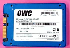 Owcs3d7e6gt2.0 Owc Mercury Electra 2tb 6g 2.5 Inch /7mm Sata 6.0gb/s Internal Solid-state Drive
