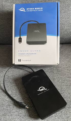 Owctb5envu02 Owc 2tb Envoy Ultra Thunderbolt 5 Portable Ssd Enclosure External Drive Tb5