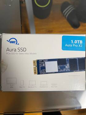 S3dapt4mp10p Owc 1.0tb Aura Pro X2 Ssd Upgrade Macbook With Retina Display Late 13-2015