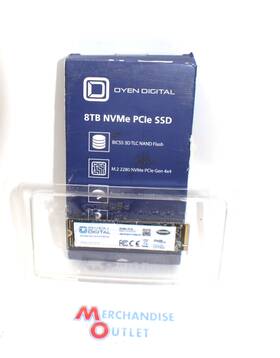 Oyen Digital 850034191478 8tb Nvme Pcie Ssd Parts Only/non-working