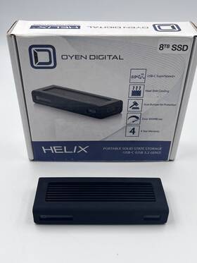 Oyen Digital 850034191782 Defective Helix Dura 8tb Usb-c Usb 3.2 Gen2 Nvme Not Reading