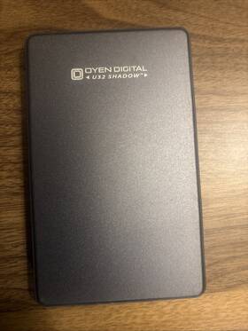 U32-c-hd-1t-bk Oyen Digital U32 Shadow Dura Usb 3.1 1tb External Hdd Black