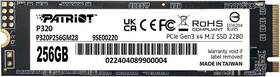 P320p256gm28 Patriot Memory P320 256gb Internal Ssd Nvme Pcie Gen 3x4 M.2 2280 Drive