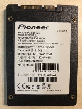 Aps-sl3n-512 Pioneer Aps-sl3n 512 Gb Sata Iii Ssd