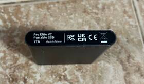 Psd0cs2160-1tb-rbw Pny 1tb Pro Elite V2 Portable Ssd