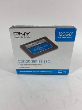 Ssd7cs1111-120-gb Pny 2.5 Inch Cs110 Series Ssd 120gb Sata
