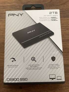 Ssd7cs900-2tb-rb Pny Cs900 2tb 3d Nand 2.5 Inch Sata Iii Internal Solid State Drive