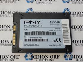 Ssd7sc480gcs12 Pny 480gb 2.5 Inch Sata Ssd Grade A Sku 16527