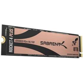 Sb-rkt4p-8tb Sabrent Rocket 4 Plus 8tb M.2 2280 Pcie Nvme Internal Ssd Sbrkt4p8tb