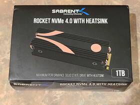 Sb-rocket-nvme4-htsk-1tb Sabrent Rocket - 1 Terabyte M.2 Nvme 2280 Ssd With Heatsink