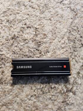 Mz-v8p1t0 Samsung 195925264443 980 Pro 1tb Internal Pcle 4.0 Nvme Ssd With Heatsink