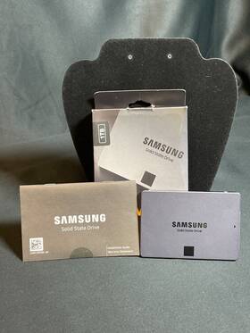 Mz-77q1t0 Samsung 887276417882 870 Qvo Black 1 Tb Storage V-nand Solid State Drive