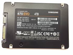 Mz-77e4t0e Samsung 887276433219 Pics 870 Evo 4tb 2.5 Inch Sata Iii Internal Ssd Mz-77e4t0b/am