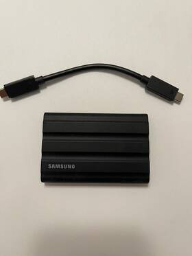 Ip65 Samsung 887276545530 T7 Shield 2tb External Usb 3.2 Gen 2 Rugged Ssd Water Resistant