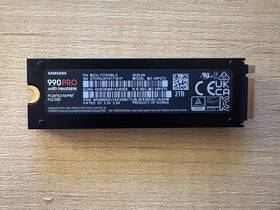 Mz-v9p2t0gw Samsung 887276704760 990 Pro 2tb Nvme M.2 Pcie Gen 4.0 2280 Ssd With Heatsink