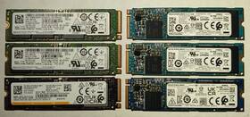 Mzvl22t0hblb-00bd1 Samsung And Kioxia Lot Of 6 - 2tb Nvme Ssds 12tb Total