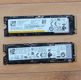 00cn1w Samsung And Sk Hynix Lot Of 2 - 512gb Nvme Ssds Solid State Drives 512 Gb Intel